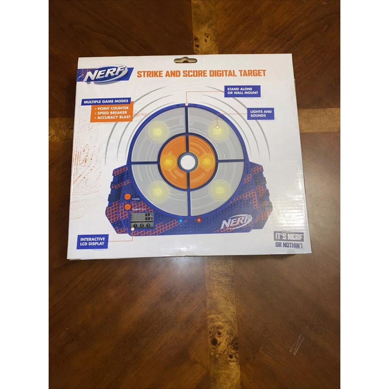 Nerf Digital Light Up Target W/ 3 Game Modes Single