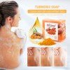 Jabón De Aceite Esencial Limpiador De Baño, 100 G, Turmeric