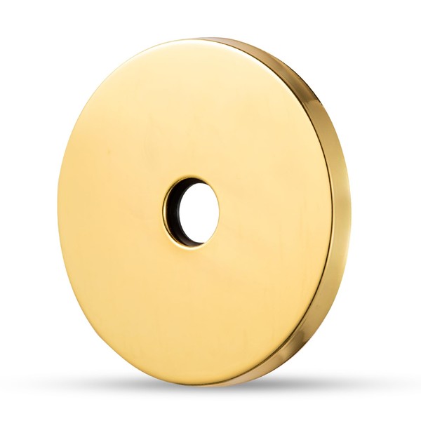 OFFO 4.5" Extra Large Shower Arm Flange Bright Gold in