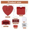 Heart-Shaped Wall Planter, Self-Watering Pot for Indoor Plants