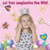 WUBOMJIO Make Your Own Magic Wand for Kids,Princess Wand Fairy