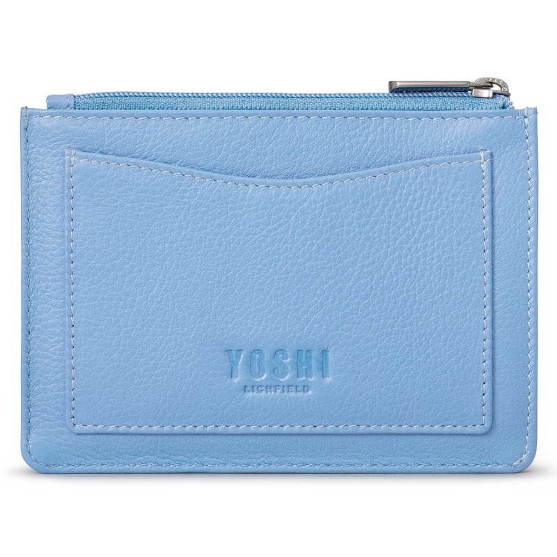 Yoshi Bee Happy Zip Top Womens Purse, RFID Protection, Slim
