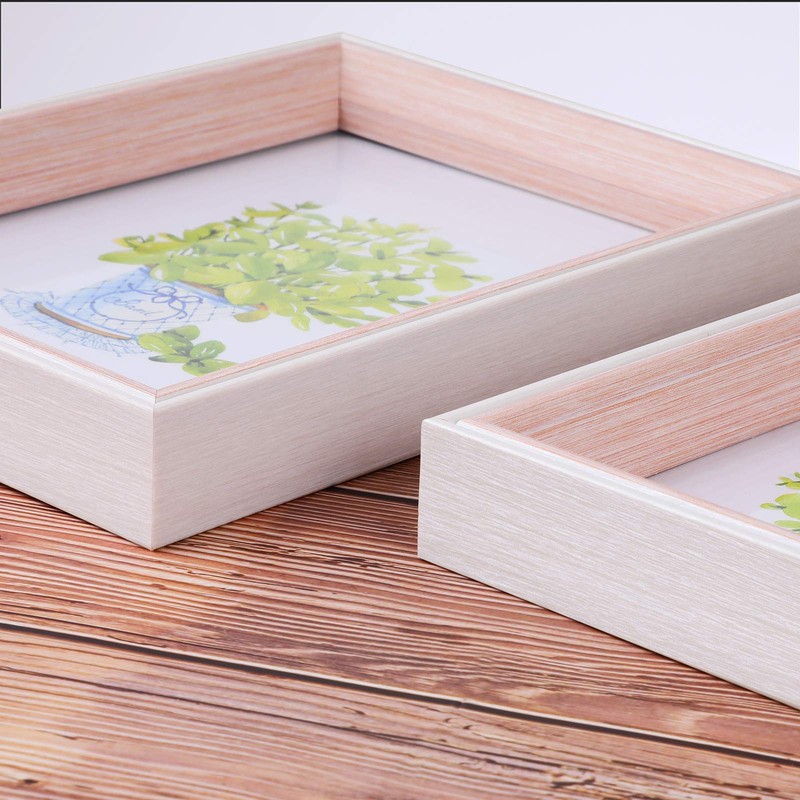 Simpeak 3 Piezas Marco de Fotos,6" x 8" Soporte para