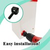 Cyrading 6pcs Chicken Nipple Waterer Horizontal Automatic Poultry Nipples Horizontal