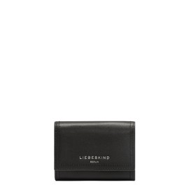 LIEBESKIND BERLIN Women's Sadie Naplack Louisa Purse, Black Calf, S, 8.5 cm (H) x 11 cm (W) x 2 cm (D)