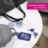 Miamica Mrs. & Mr. Luggage Tags – Set of 2