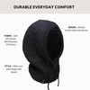 Basic Sense Warm Hooded Scarf for Men & Women, Knitted