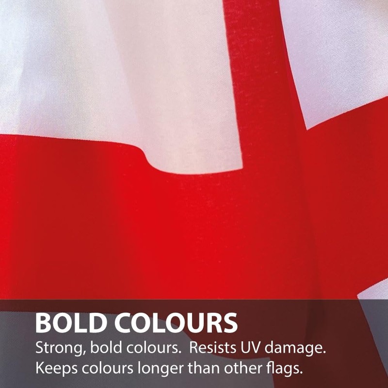 NWFlags Small England St George Flag 18" x 12" 75d