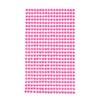 Homeford Round Adhesive Diamond Gem Stickers, 4mm (Fuchsia)