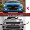 WildWell Front Bumper Grille For 2015-2024 Dodge Charger SRT Scat