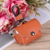 OSALADI 2pcs Simple Imitation Leather Earphone Case Cover for Portable