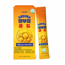 Bewell Albumin Albumin Gold Arginine Edible Albumin Liquid Stick / 알브민 알부민 골드 아르기닌 먹는 알부민 액상 스틱