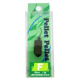 Bassday L051 Top Water Pellet Pellet F 0.8 inch (20 mm), 0.05 oz (1.2 g), Skekeke Olive Pellets, Lure