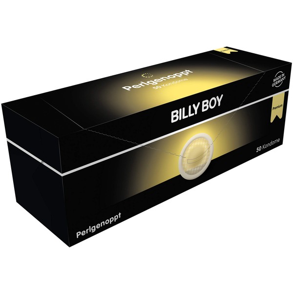 Billy Boy Pearl Dimpled Condoms with Delicate Pearl Knobs Premium Bulk Pack 11133054 Condoms 50