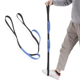 Leg Lifter Strap Rigid Foot Lifter & Hand Grip, Leg Lifter 1 PCS Leg Lifter Mobility Aid for Bed,Knee Recovery Aids,Disability Patient Equipment,Handicapped Traction Loops for Wheelchair, Bed, Couch.