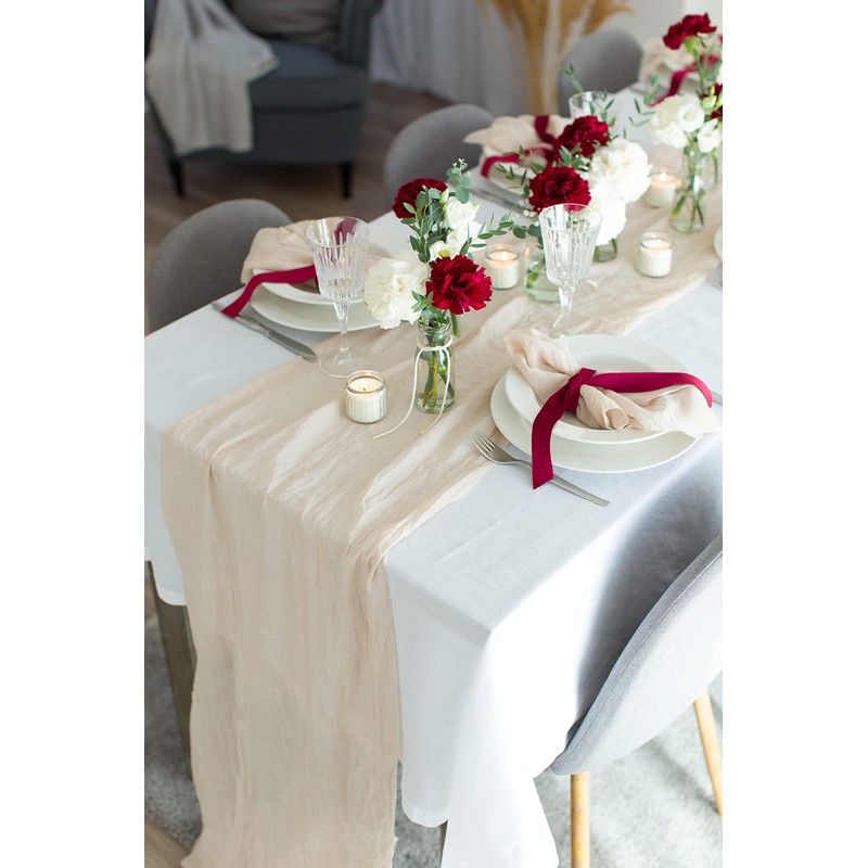 100%Mosel Muslin Decorative Fabric, 48 cm x 5 m, 66