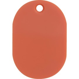 TRUSCO UHFL-R Small Bills with Easy Read Colors, Large, 2.4 x 1.6 inches (60 x 40 mm), Pack of 5, Red