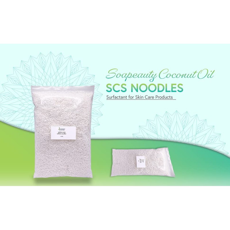 Soapeauty Coconut Oil SCS Noodles Surfactant for Skin Care Products