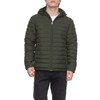 Rokka&Rolla Men's Lightweight Water-Resistant Quilted Puffer Jacket