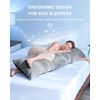 YZ HOME Cooling Body Pillow for Adults, Cold Touch Fabric,Blue