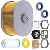 Gubeter Air Fuel Filter Line Kit For Husqvarna K970 K1260