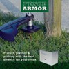 Fence Post Galvanized Steel Post Protectors- Fence Post Protection from