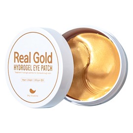 Pretty Real Gold Hydrogel Eye Patches 60 pieces (2 packs) / 프레티 리얼 골드 하이드로겔 아이패치 60개입 2개