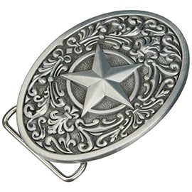 Belt Buckle Western Star Cowboy 3D Look Buckle for Belt Buckle Model 246 – SCHNALLE123