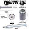 MorningRo 49 Piece Kit - Hurricane Shutter Hardware Hurricane Sidewalk