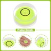 SGERUFZ 3 Pieces Measuring Tool Mini Round Level for Scales