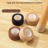 Furniture Leg Socks, Chair Leg Protectors for Hardwood & Tile,