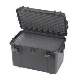Max Cases MAX400S Case with Sponge for Transporting and Protecting Equipment and Sensitive Materials Internal Dimensions 400 x 230 x 260 mm