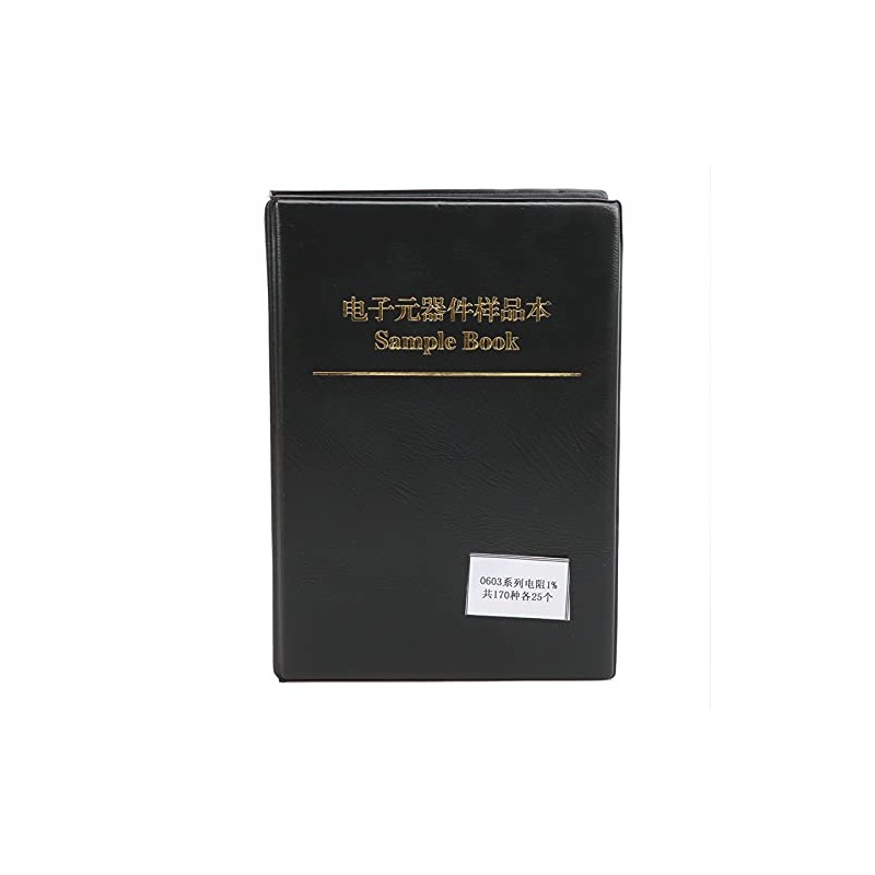 4250 Piezas 170 Valor 0603 SMD Resistor Sample Book Capacitor