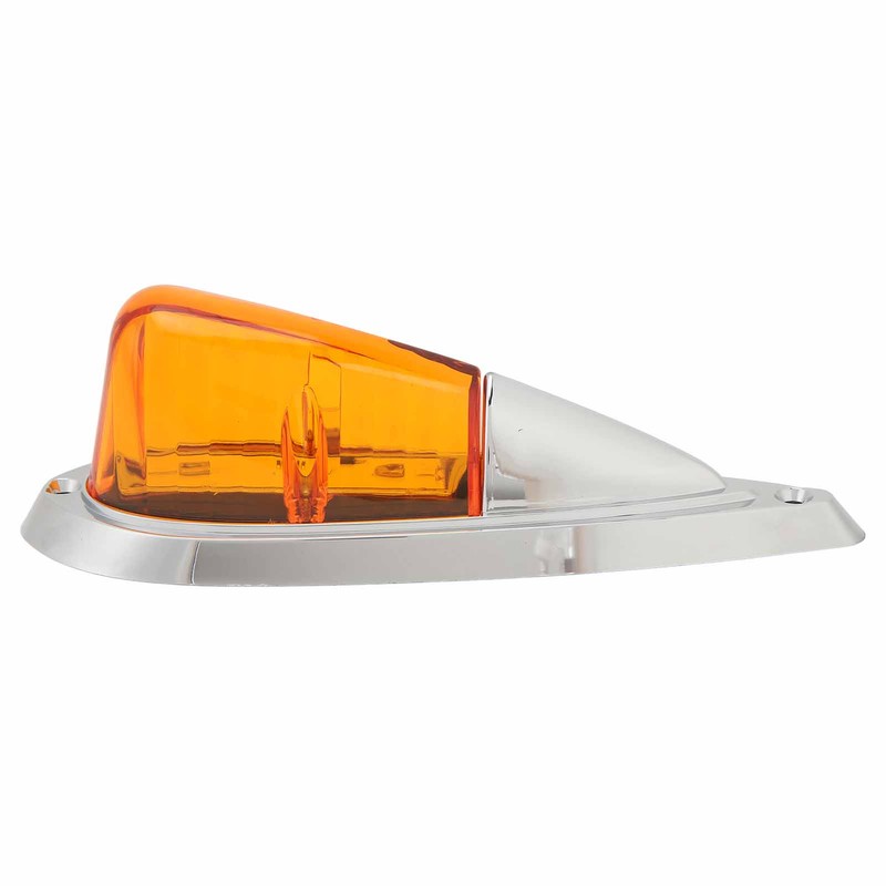 12V 24V 5 Pcs Amber Cab Roof Marker Lights Waterproof
