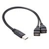 ANRANK USB 2.0 Adapter, (5 Pack) USB 2.0 A Male