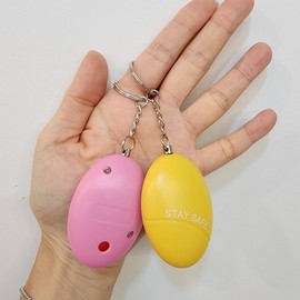 Portable 120dB Personal Safety Alarm for Women Alarm Pink 2ea