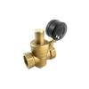 QWORK® DN20 Brass Water Pressure Regulator with Pressure Regulator Pressure