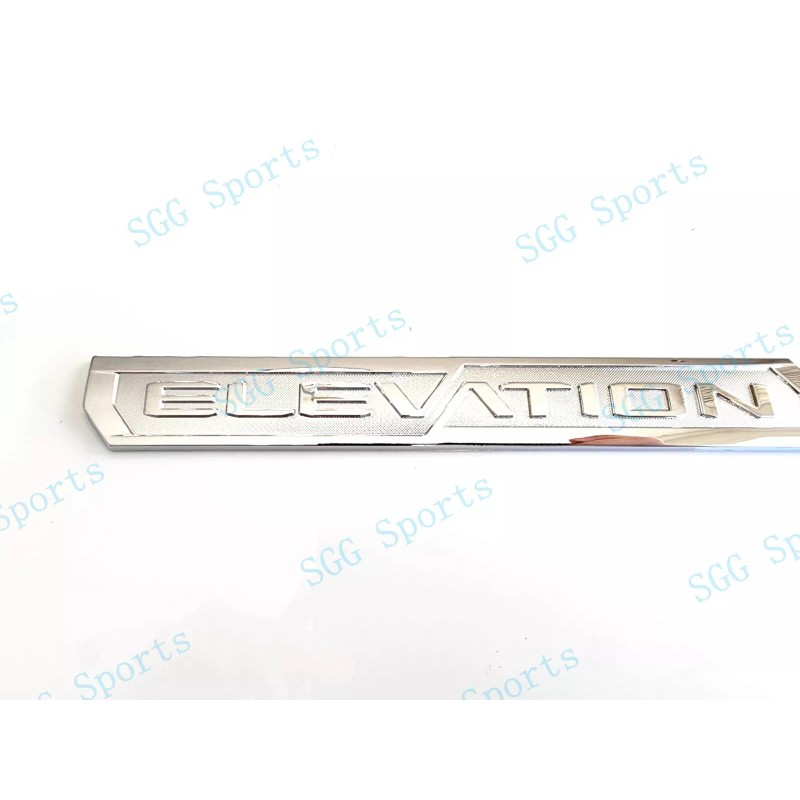 GMC 1PC Chrome Rear Tailgate Elevation Emblem Badge Fit 2023-2024