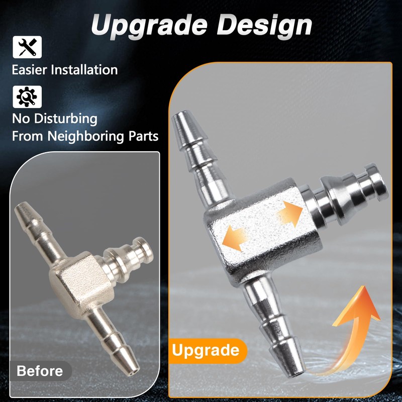 KPALAG Diesel Fuel Injector Return Line Compatible with Duramax LLY