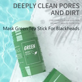 Stephanie Gottlieb Green Tea Mask, Green Tea Purifying Clay Stick Mask, Green Tea Mask Stick By Stephanie Gottlieb, Poreless Deep Clean Green Tea Mask, Mask Green Tea Stick For Blackheads (2 PCS)