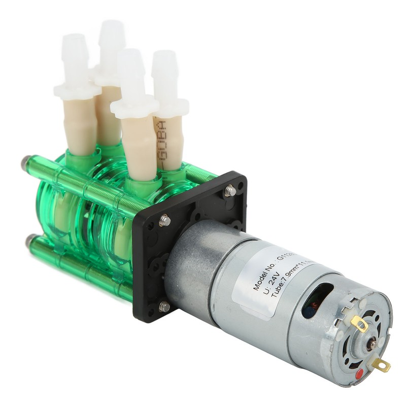 Dual Head High Flow Corrosion Resistant Peristaltic Pump Liquid Dosing
