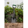 Hooyman Mini Transfer Shovel with Heavy Duty Carbon Steel Construction,