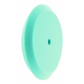 Hi-Tech Industries HI-Buff 8" Foam Buffing Pads, Polishing Pad, Slant Design, Green Light Cut