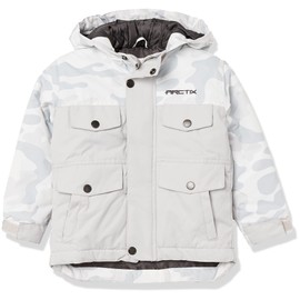 Arctix Kids Slalom Insulated Winter Jacket, A6 Camo Cloud, Large
