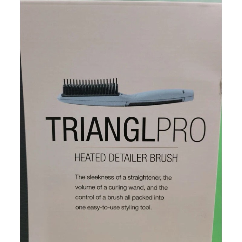 Calista TrianglPRO Triangl Pro Heated Hair Detailer Brush River Blue