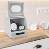 Portable Countertop Dishwashers Tabletop Small Dishwasher with 5l Built-In Water