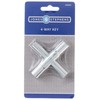 Jones Stephens J40-005 4 Way Key Plated Steel