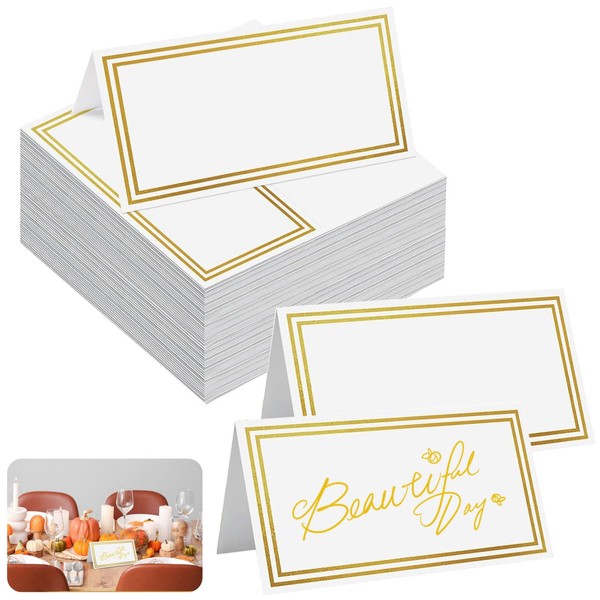 80PCS Table Place Cards, Wedding Name Cards Place Card with