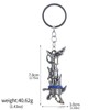 SONGCHANGJEWELRY Cyberpunk Rock Lolita Cool Weapon Keychain - Horror Excitement