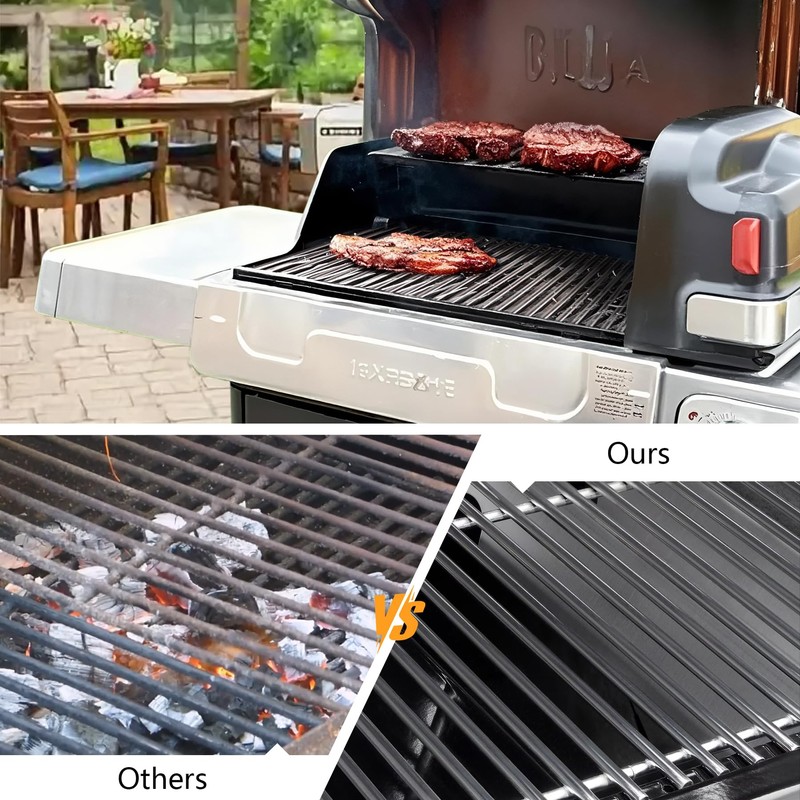 SUS304 7MM Stainless Steel Grill Grates for Ninja FlexFlame PG300